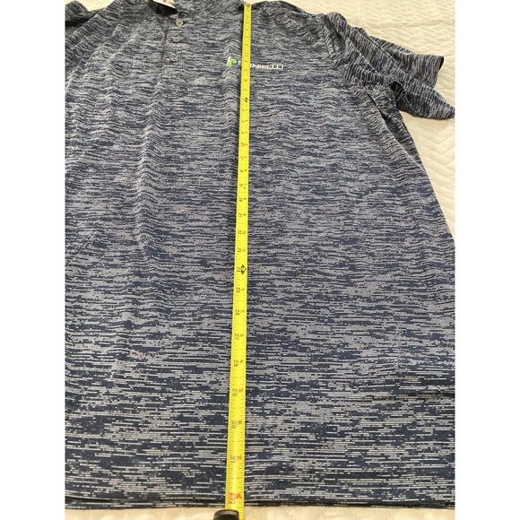 Puma Mens Navy Blue Spiniello Embroidered Logo Polo Shirt XXL Short Sleeve New - Picture 5 of 9